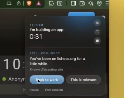 Screenshot from launch review