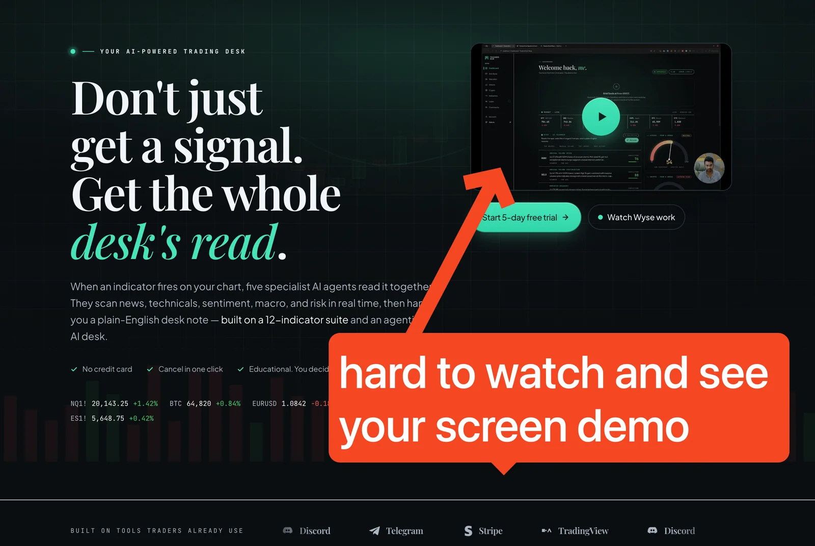 Screenshot from launch review