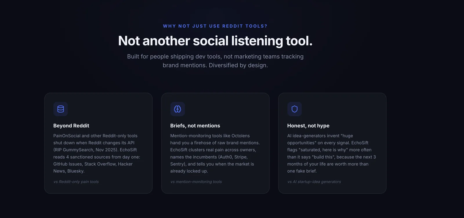 Screenshot from launch review